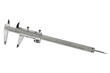 Cofan – Pie de Rey de Acero INOX | Medición en mm y pulgadas | 160 mm y 200 mm | Caja Rígida Incluida